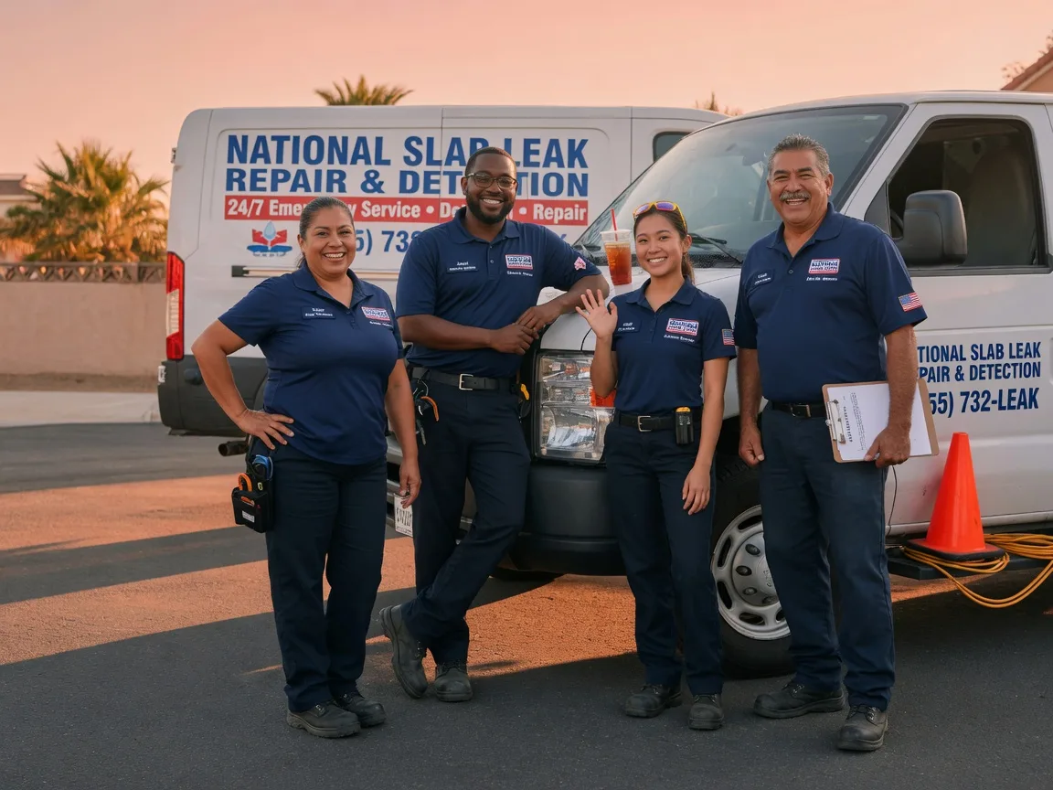 Slab Leak Detection company in Harcourt, IA